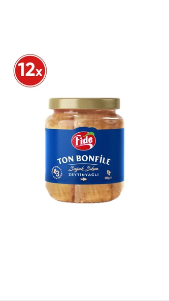 Fide Ton Bonfile Soğuk Sıkım Zeytinyağlı 185 G ürün görseli 1