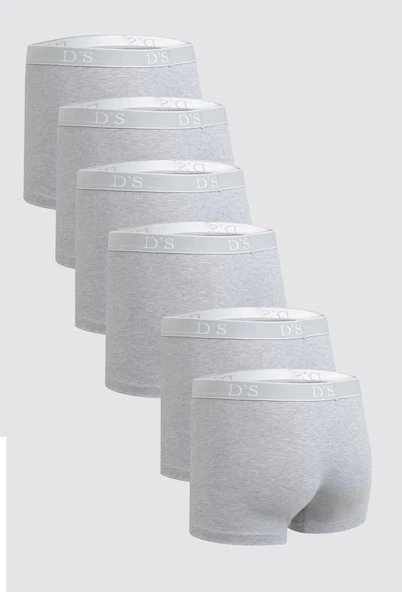 Ds Damat Short Leg Boxer, Multipack Grey ürün görseli 1