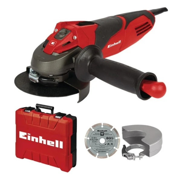 Einhell TE-AG 125/750 Kit Avuç Taşlama (Elmas Kesme Diski Dahil) 4430885 ürün görseli 1