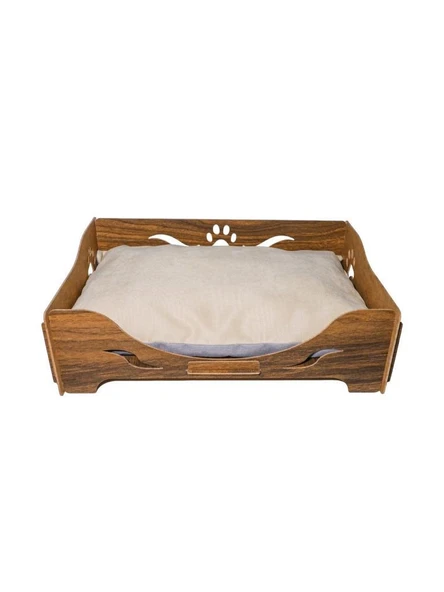 Allday Ahşap Kedi yatağı 35-45-6cm ürün görseli 1