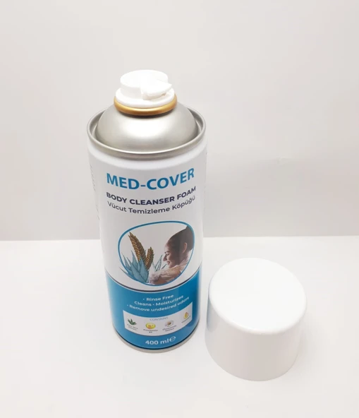 MEDCOVER VUCÜT TEMİZLEME KÖPÜĞÜ 400 ML ürün görseli 1