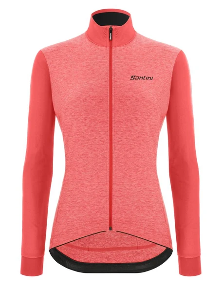 Santini Colore Puro Kışlık Termal Kadın Bisiklet Forması 2W216175RCOLORPUR0 ürün görseli 1