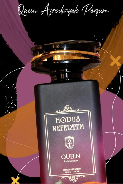 Horus Nefertem Queen Kadın Parfüm Hediye Yılbaşı EDP Afro Oud Aphrodisiac Aphro Etkili Parfüm Aşk Kokusu ürün görseli 1