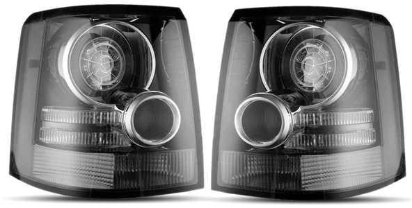 RANGE ROVER SPORT 2006-2013 MAKYAJLI BLACK EDİTİON STOP SETİ ürün görseli 1