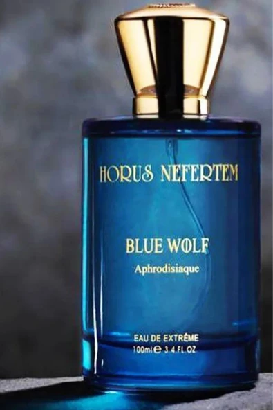 Horus Nefertem Blue Wolf Afrodizyak Erkek Parfüm Hediye Yılbaşı Edp Afro Oud Aphrodisiac Aphro Etkili Parfüm Aşk ürün görseli 1
