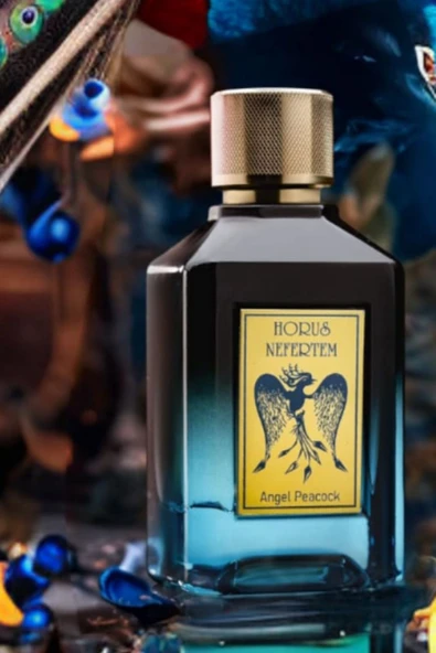 Horus Nefertem Angel Peacock Erkek Parfüm Hediye Yılbaşı Edp Afro Oud Aphrodisiac Aphro Etkili Parfüm ürün görseli 1
