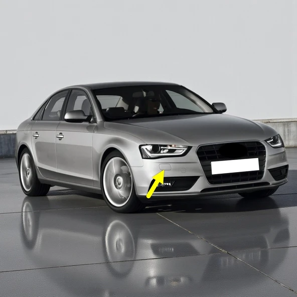 Audi A4 2013-2014-2015 Ön Tampon Sağ Far Yıkama Kapağı 8K0955276C ürün görseli 1