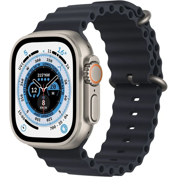 Apple Watch Ultra GPS + Cellular 49mm Akıllı Saat VİTRİN - Resim 2