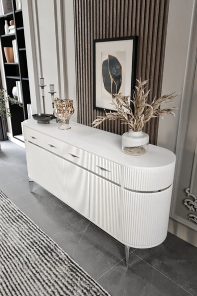 Venüs Vns Moduler Mdf Mebran Kapak Oval Konsol - Resim 4