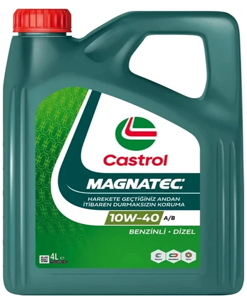 Castrol Magnatec 10W-40 A/B 4 lt Motor Yağı - 2025 ürün görseli 1