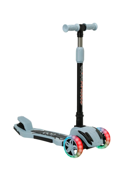 Unisex Luna Elite 3 Tekerlekli Katlanabilir Led Işıklı Scooter ürün görseli 1
