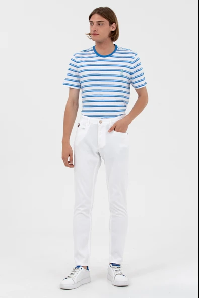1600040 POLO DOKUMA SPOR PANTOLON ürün görseli 1