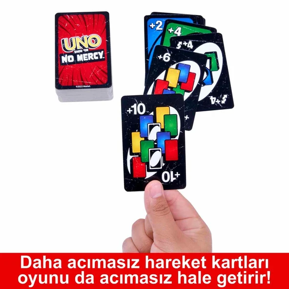 UNO No Mercy Kartlar HWV18 - Resim 3