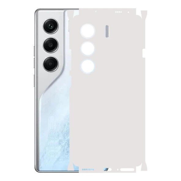 Tecno Camon 40 ile Uyumlu 360 Arka Kaplama   Mat Şeffaf ürün görseli 1