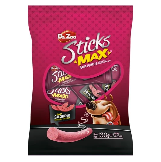 Dr Zoo Max Sosisli Köpek Ödülü 130 Gr X 12 Adet ürün görseli 1