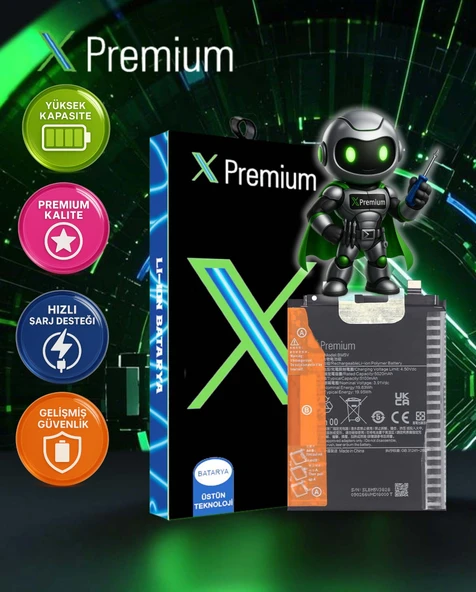 Xiaomi REDMI Note13pro Uyumlu Batarya Xpremium Pil Süper Yüksek Kalite 5020 mAh BM5V ürün görseli 1