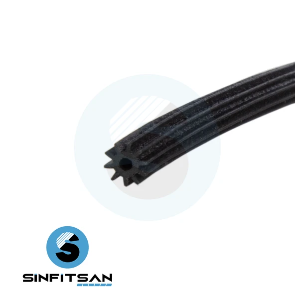 5 MM SİNEKLİK FİTİLİ SİYAH RENK ( 100 METRE ) ürün görseli 1
