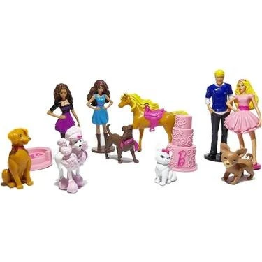 Bebek 12'li Ken Chelsea Ve Köpekleri Ailesi Evcilik Figür Set ürün görseli 1