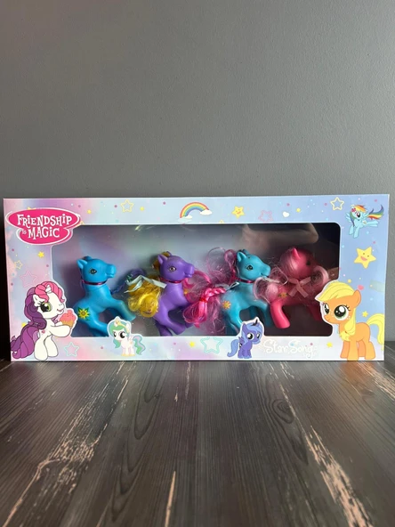 Pony Oyuncak Figür Seti ürün görseli 1
