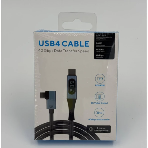 ZR849 T Led Usb 4 240W 40Gb 8K 60Hz 1M ürün görseli 1