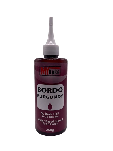 SIVI GIDA BOYASI MY BAKE 250 GR BORDO ürün görseli 1