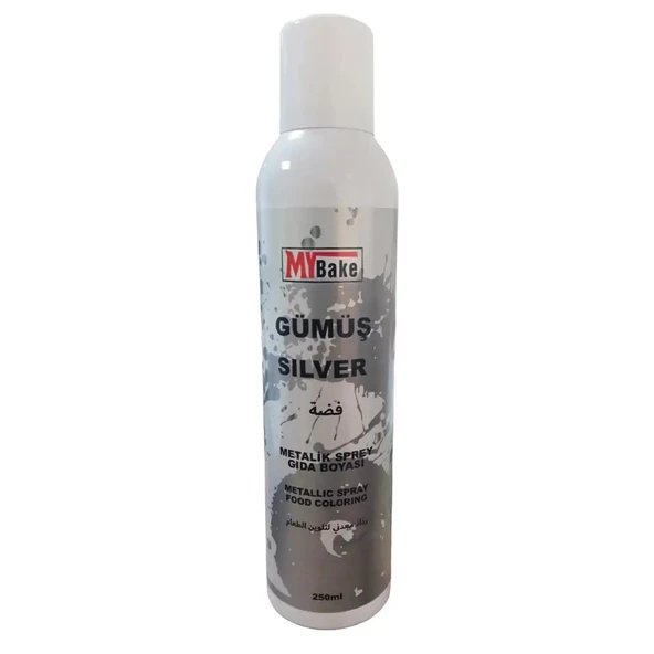 SPREY BOYA MY BAKE 250 ML GÜMÜŞ ürün görseli 1