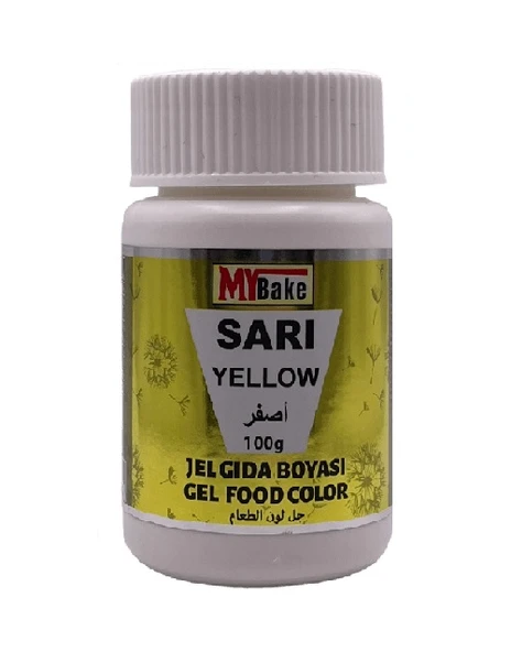 JEL BOYA  MY BAKE 100 GR SARI ürün görseli 1
