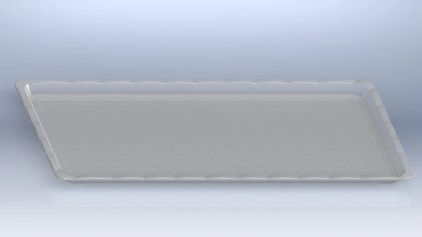 TEPSİ KIRILMAZ ŞEFFAF NO:2 17x32x1 Cm ürün görseli 1