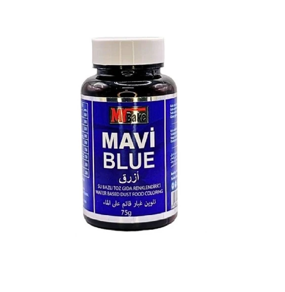 SU BAZLI TOZ GIDA BOYASI MY BAKE 75 GR MAVİ ürün görseli 1
