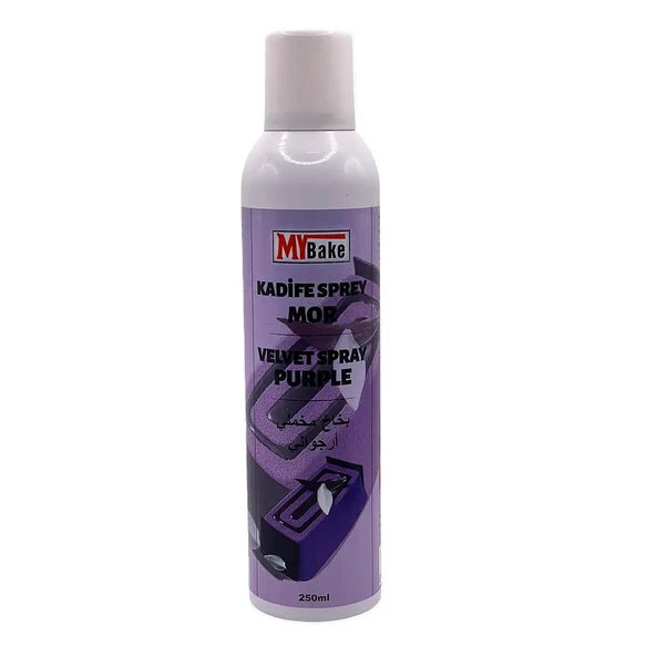 SPREY BOYA VELVET MY BAKE 250 ML MOR ürün görseli 1