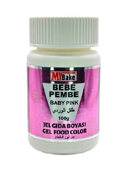 JEL BOYA MY BAKE 100 GR BEBE PEMBE ürün görseli 1