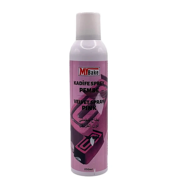 SPREY BOYA VELVET MY BAKE 250 ML PEMBE ürün görseli 1