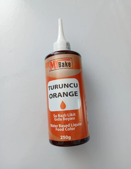 SIVI GIDA BOYASI MY BAKE 250 GR TURUNCU ürün görseli 1