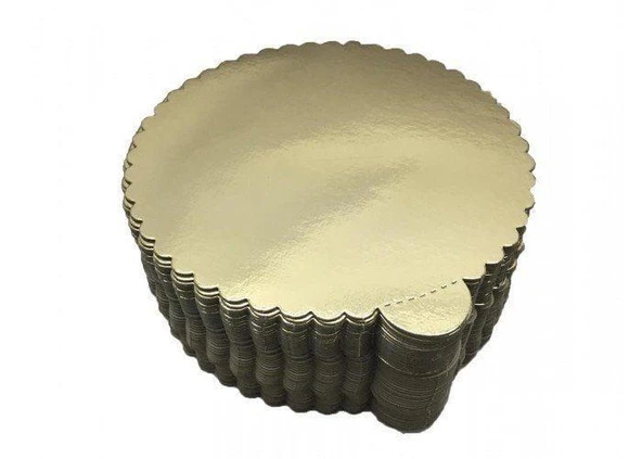 PASTA ALTLIĞI MENDİL GOLD 50 Lİ 11 CM ürün görseli 1