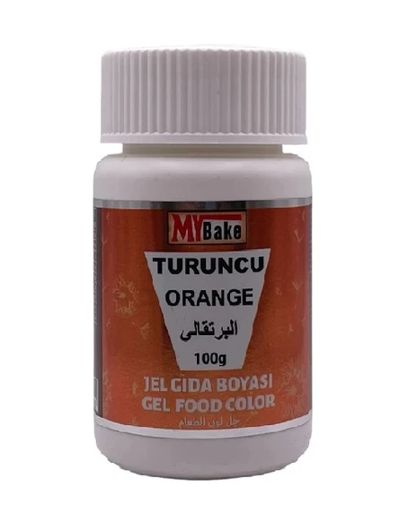 JEL BOYA MY BAKE 100 GR TURUNCU ürün görseli 1