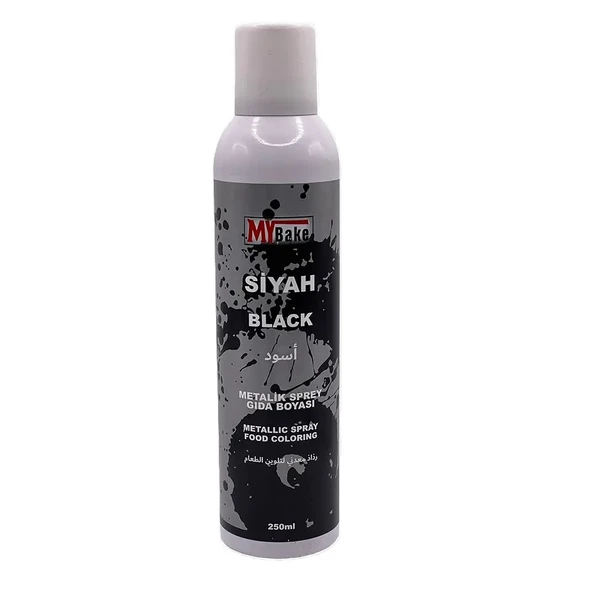 SPREY BOYA MY BAKE 250 ML SİYAH ürün görseli 1