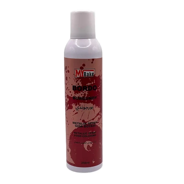 SPREY BOYA MY BAKE 250 ML BORDO ürün görseli 1