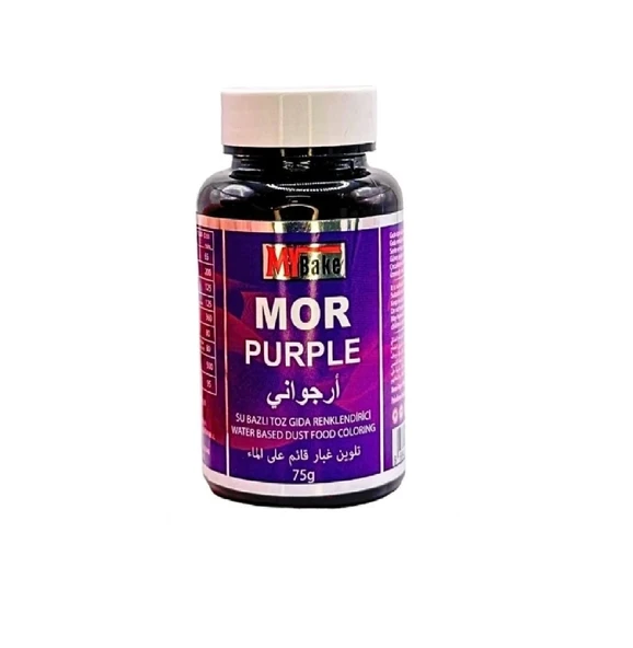 SU BAZLI TOZ GIDA BOYASI 75 GR MOR MY ürün görseli 1