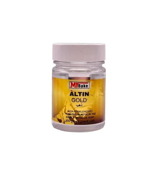 TOZ SİM  METALİK MY BAKE 10 GR GOLD ürün görseli 1