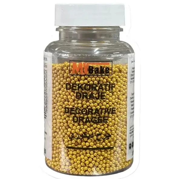 BONCUK ŞEKER MY BAKE 200 GR 2 MM  GOLD ürün görseli 1