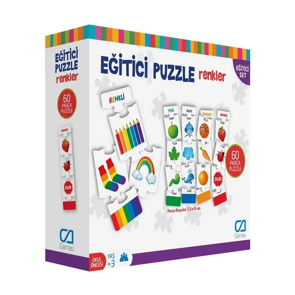 CA.5029 CA Games, Eğitici Puzzle Renkler ürün görseli 1