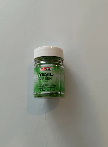 TOZ SİM  METALİK MY BAKE 10 GR YEŞİL ürün görseli 1