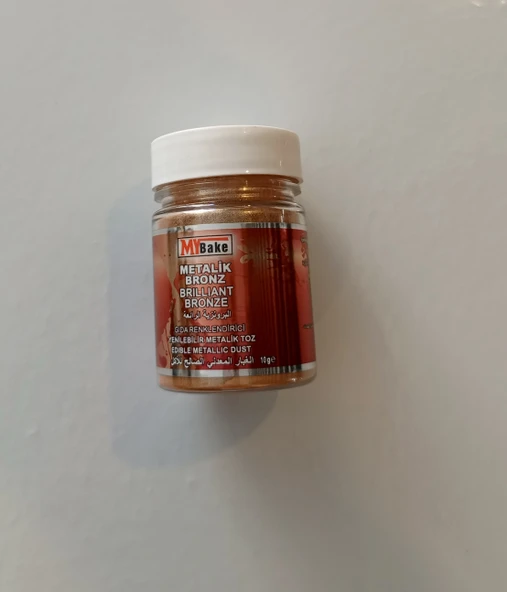 TOZ SİM  METALİK MY BAKE 10 GR BRONZ ürün görseli 1