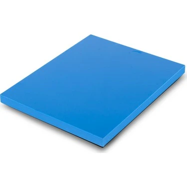 KESİM TAHTASI PLASTİK MAVİ 25X40X2 CM ürün görseli 1