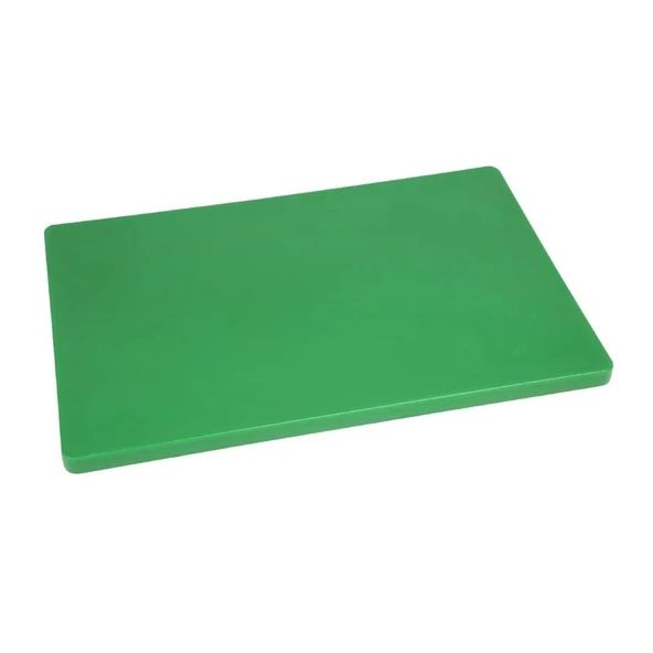 KESİM TAHTASI PLASTİK YEŞİL 25X40X2 CM ürün görseli 1