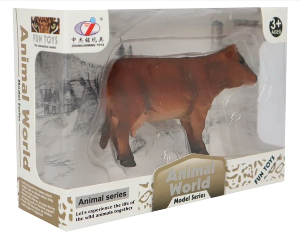 Kutulu Model Figür Hayvan İnek ürün görseli 1