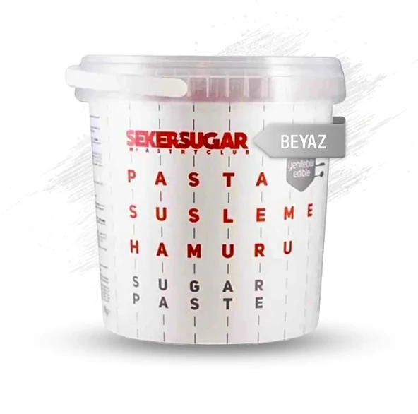 ŞEKER & SUGAR ŞEKER HAMURU 1 KG BEYAZ ürün görseli 1