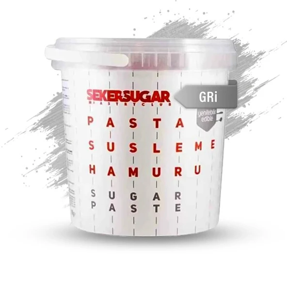ŞEKER & SUGAR ŞEKER HAMURU 1 KG GRİ ürün görseli 1