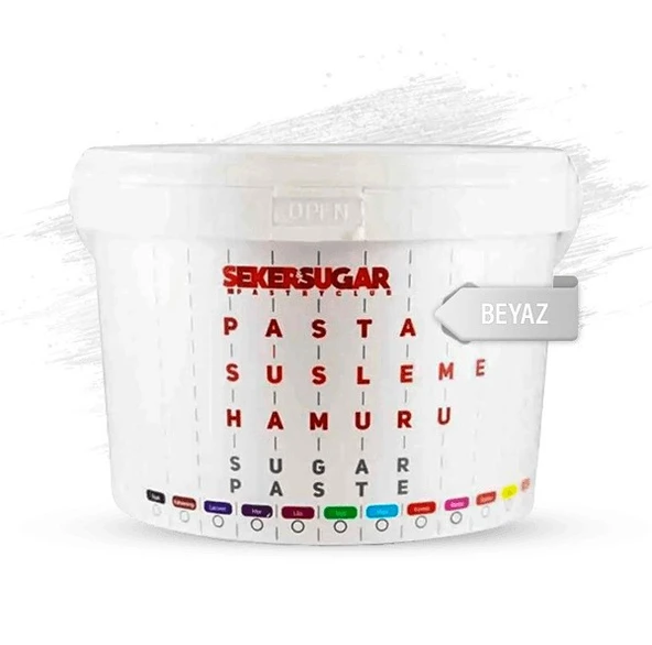 ŞEKER & SUGAR ŞEKER HAMURU 2,5 KG BEYAZ ürün görseli 1