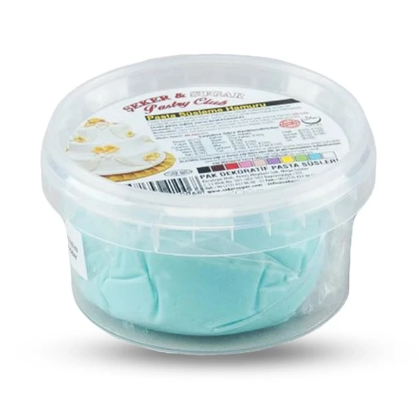 ŞEKER & SUGAR ŞEKER HAMURU 200 GR  BEBE MAVİ ürün görseli 1